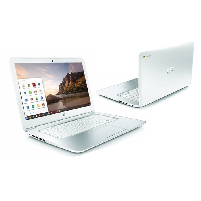HP Laptop Chromebook Powerful 14" 16GB 4GB Webcam HDMI Refurbished White Sale