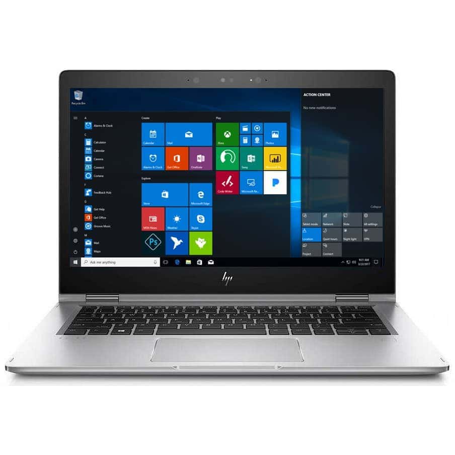 HP Laptop Elitebook X360 1030 TouchScreen 256GB SSD 8GB Powerful Core i5 Windows 10 Pro HDMI