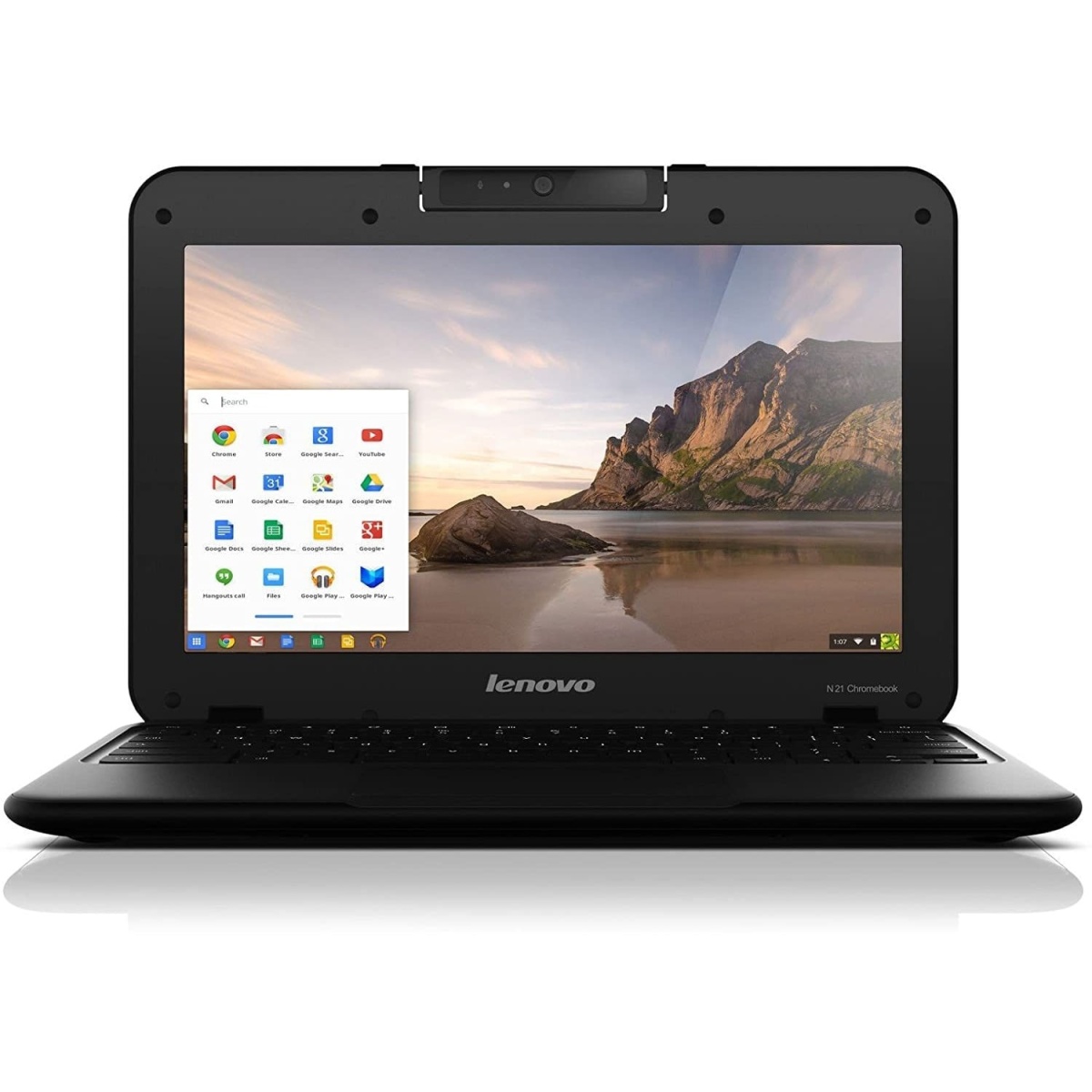 Lenovo Chromebook Laptop Powerful 11.6" 16GB 4GB Webcam HDMI Intel Chrome OS Black