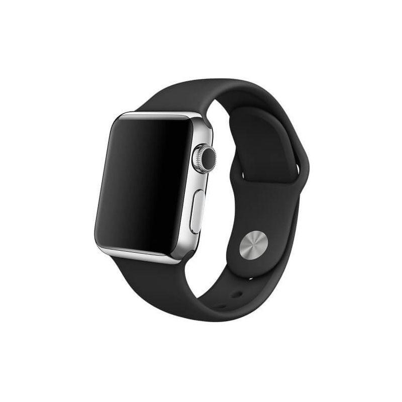 Apple Watch Series 4 40mm GPS Silver Aluminium Black Nike Sport Band MU6H2LL/A
