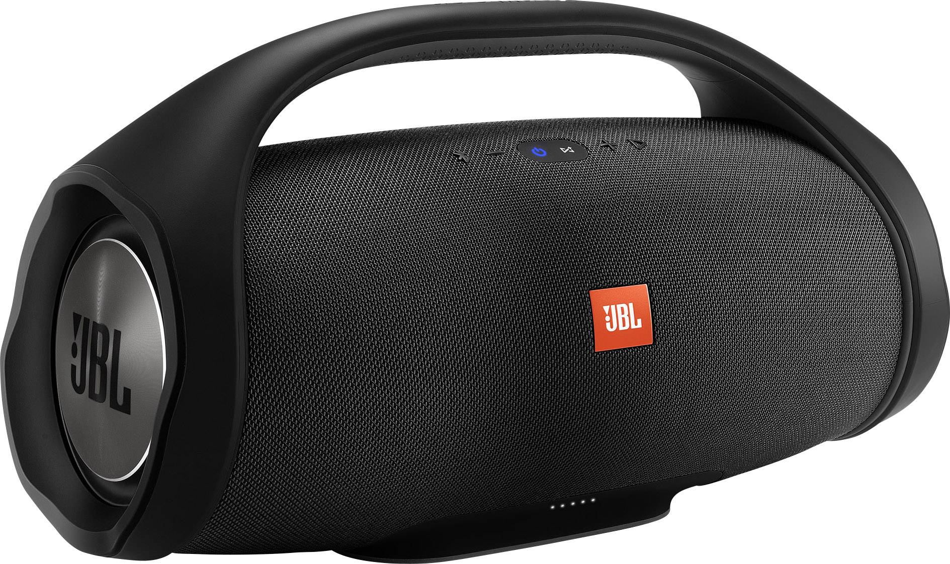 JBL Boombox Wireless Bluetooth Speaker with Indoor and Outdoor Modes Waterproof Siri and Google Black