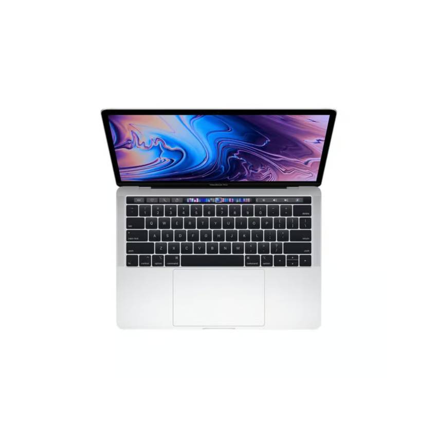 Macbook Pro 13.3″ (2019) Silver front 2