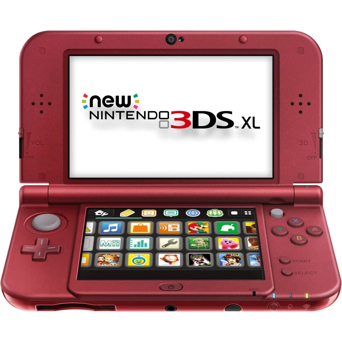 Nintendo 3DS XL front view